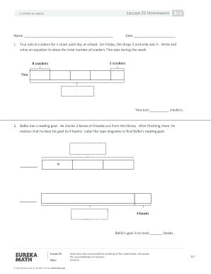Eureka math grade 1 module lesson 2 picture