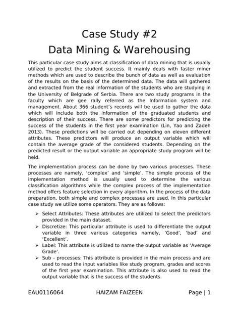 Data warehouse case study on telecommunication image