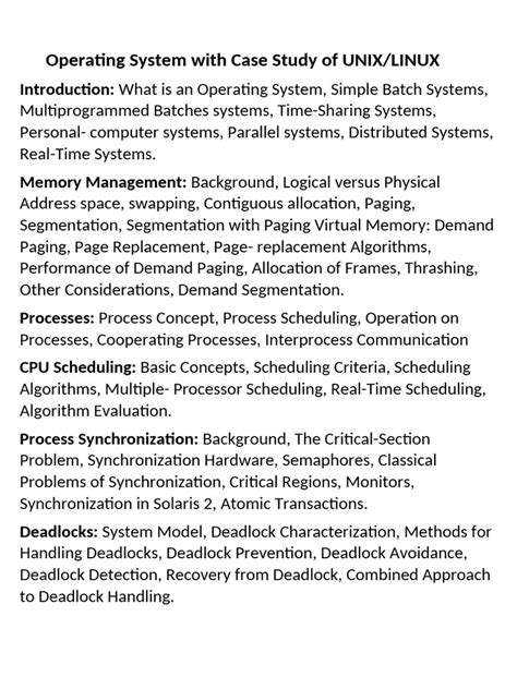 Case study of linux operating system picture