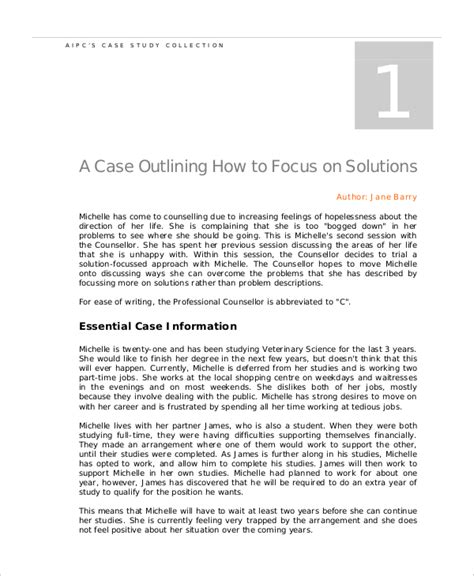 Psychology case study examples pdf image