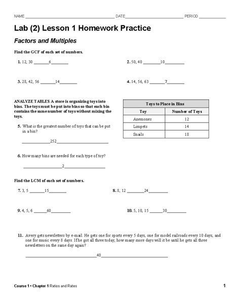 Evaluate homework and practice module 1 lesson 1 answer key picture