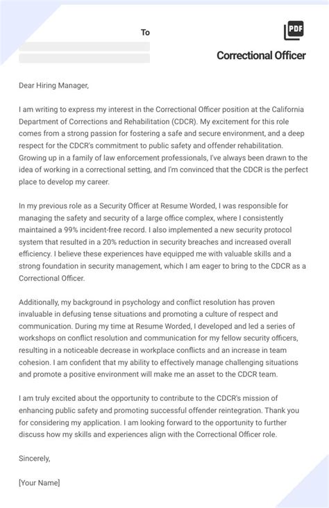 Correctional officer jobs picture