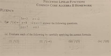 Evaluating piecewise functions pdf image