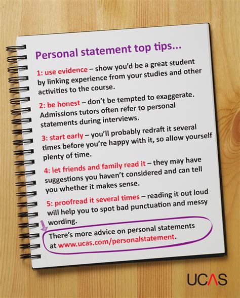 Personal statement examples picture